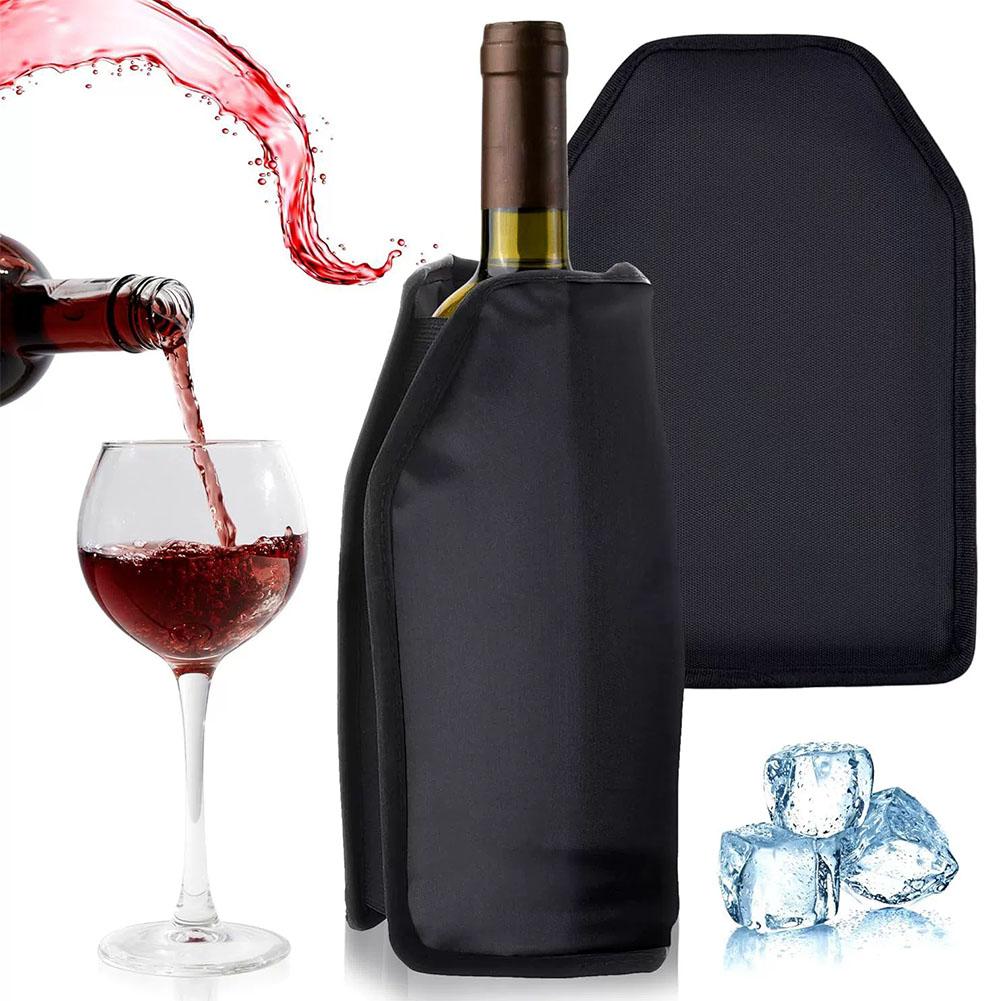 Wine Chiller Sleeve - Herbruikbare, vrijstaande gel-koeler voor ijswijn, rode