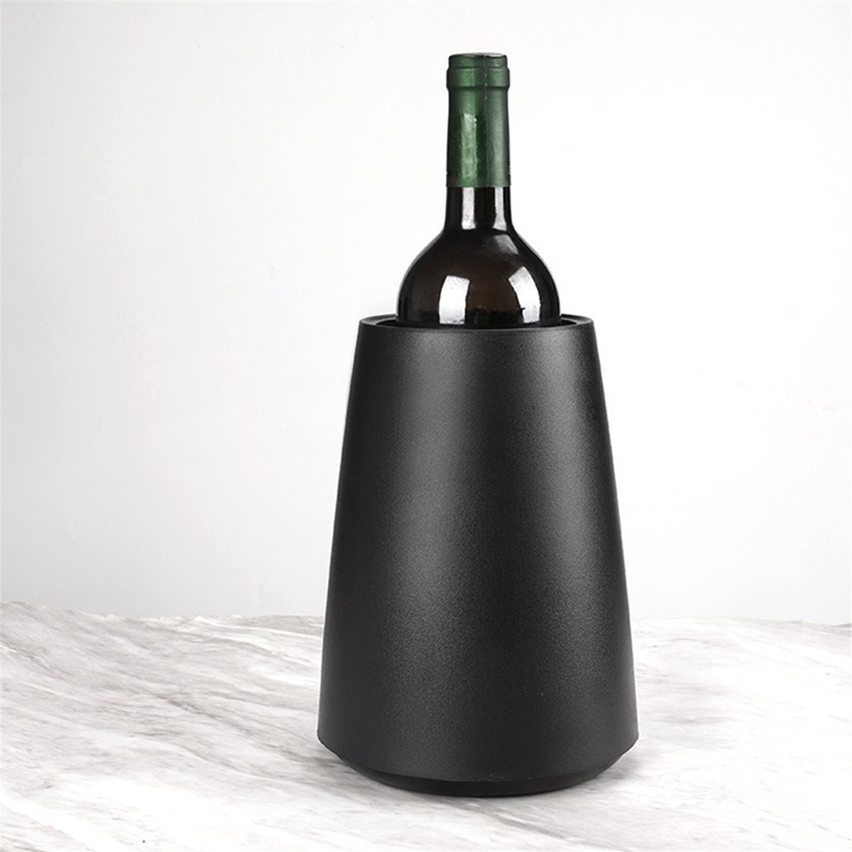 Wine Chiller Sleeve - 2026 Trend Elegante Wijnkoeler Zwart Actieve