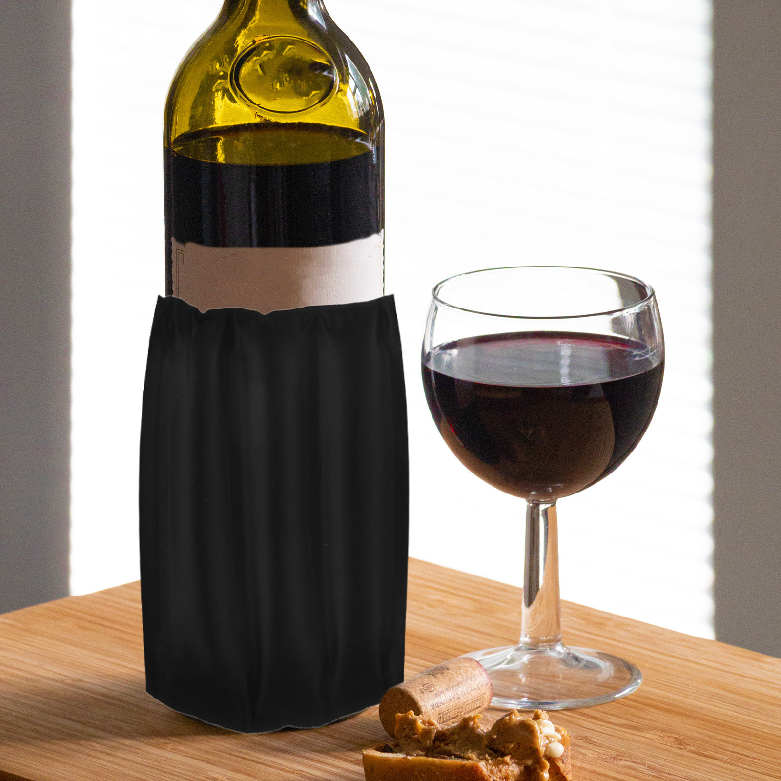Wine Chiller Sleeve - Wijnfleskoelerhoes, gelgebaseerde koeler, herbruikbare draagbare drankenisolator
