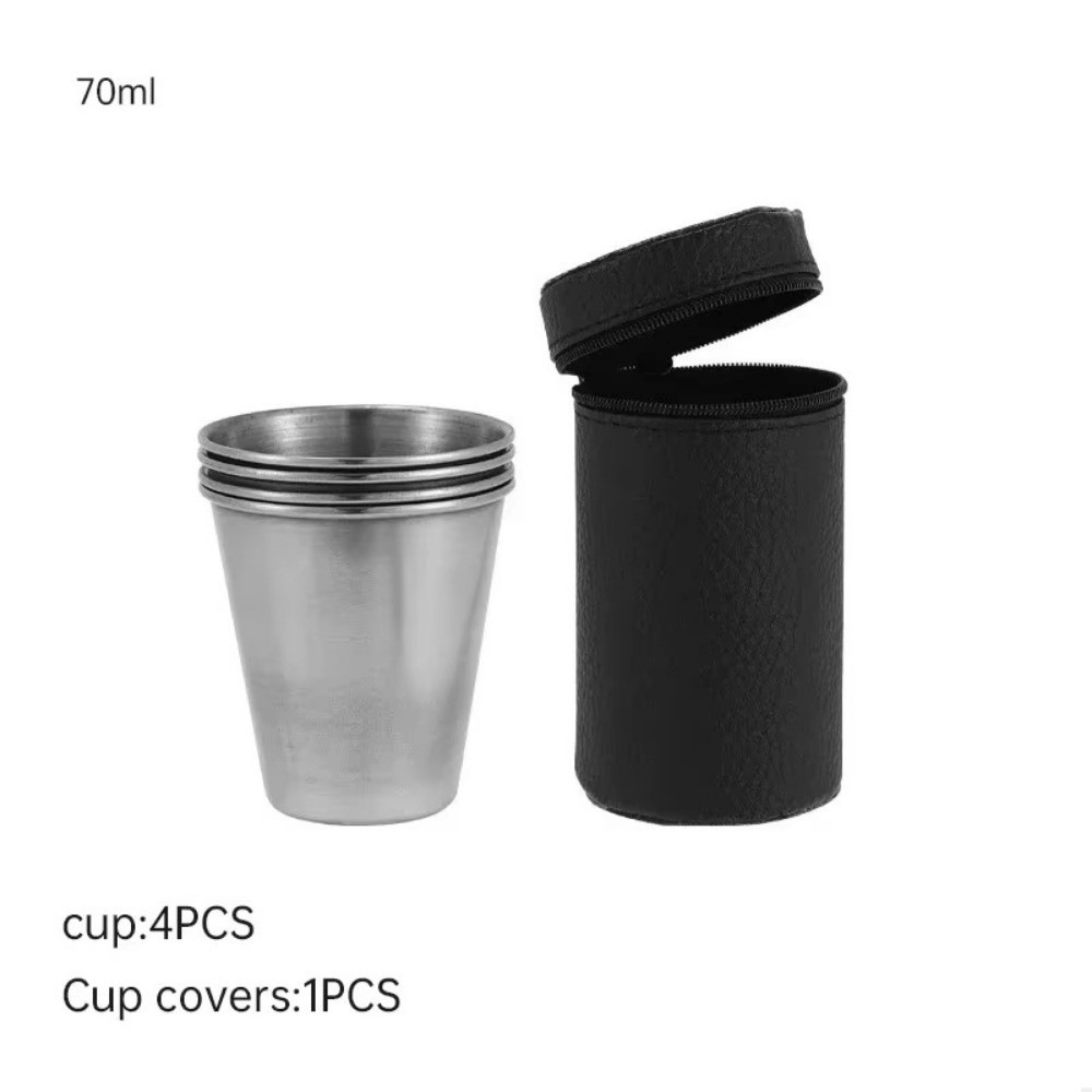Whisky Beer And Wine - 4 Stuks Outdoor Rvs Camping Cups