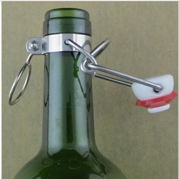 Wine Root Beer - 12Pcs Ez Kurk Cap Flip Top
