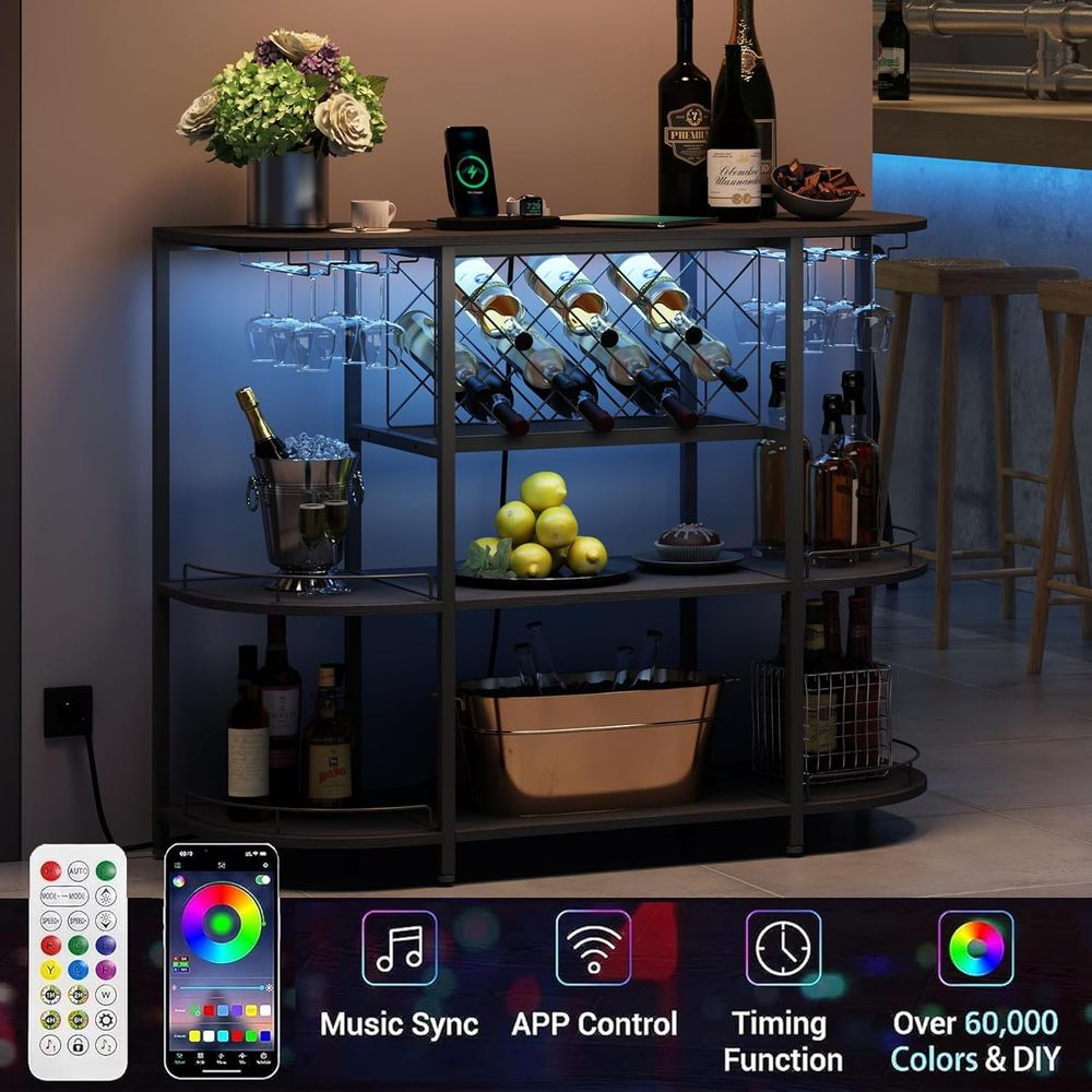 Zwarte 3-laags salontafel met  - Wine & Beer Emporium recensie en prijs