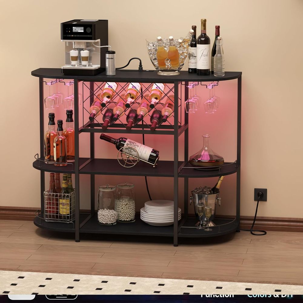 Zwarte 3-laags salontafel met  - Wine & Beer Emporium recensie en prijs