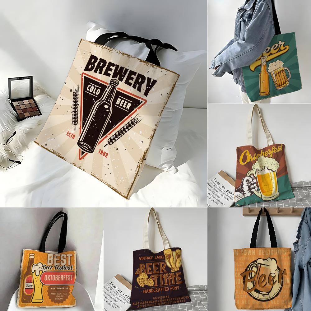 Opbergzakken Canvas draagtas G - Beer Wine Grocery recensie en prijs