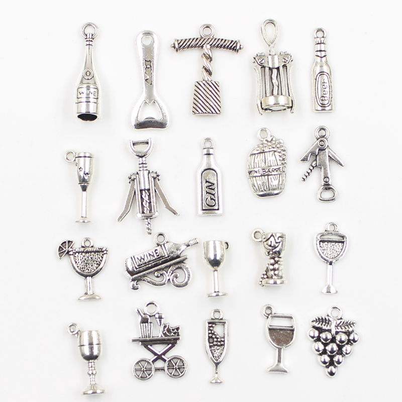 30Pcs Charms Bier Vat Druif Wi - Wine Like Beer recensie en prijs