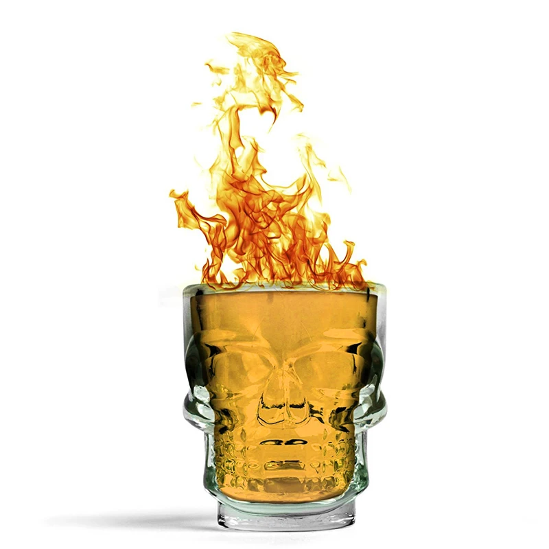 1/2 Stuks Schedel Hoofd Shot G - Whisky Beer And Wine recensie en prijs