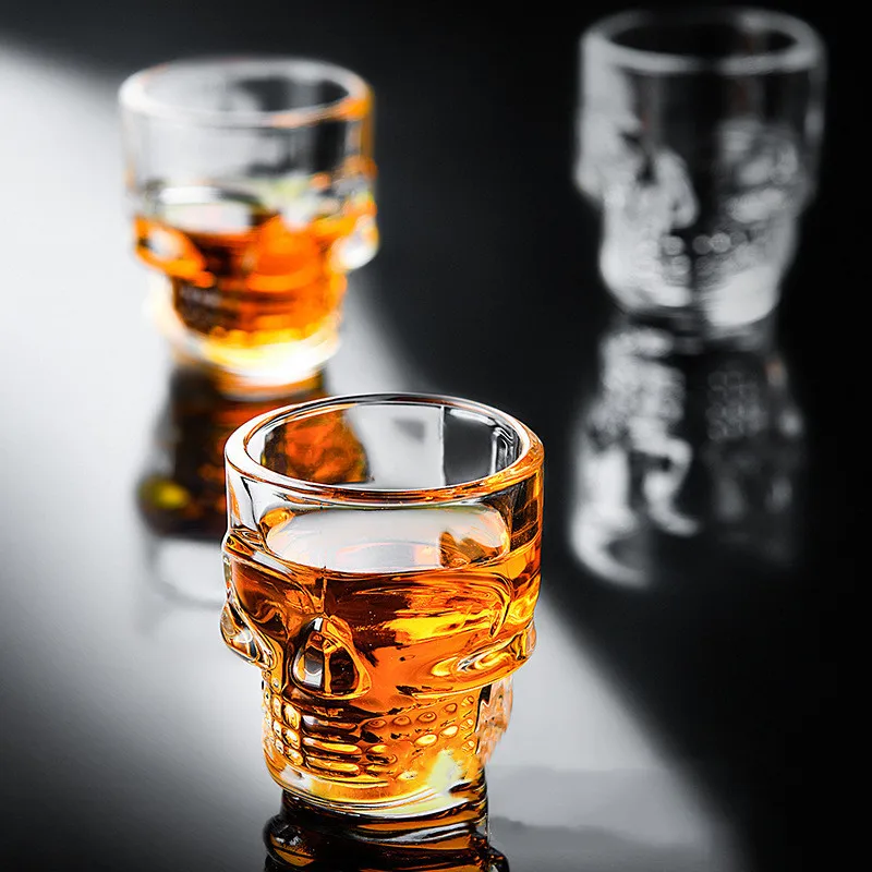 1/2 Stuks Schedel Hoofd Shot G - Whisky Beer And Wine recensie en prijs