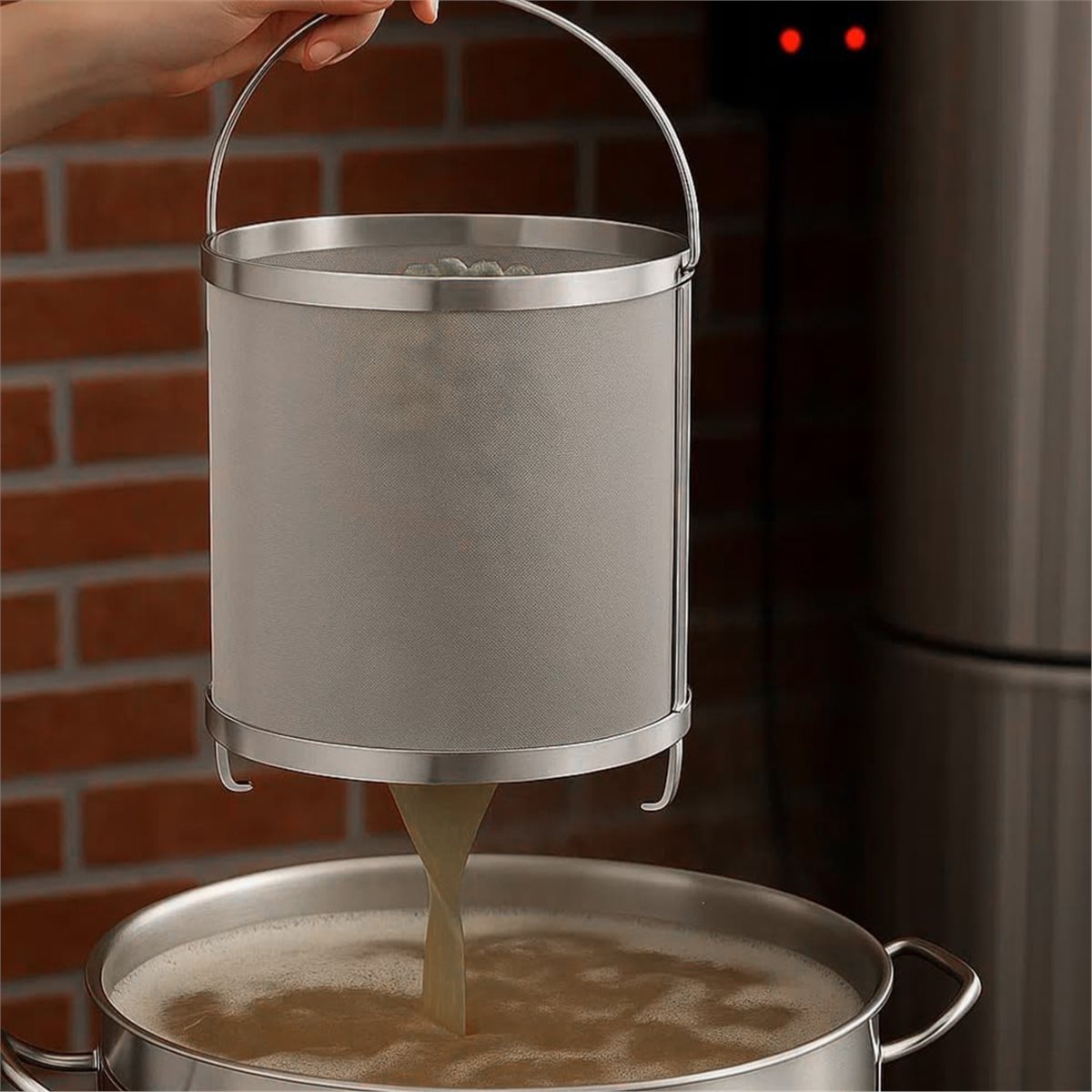 DT95 Hopfilter 300 304 RVS - 3 - Wine X Beer recensie en prijs