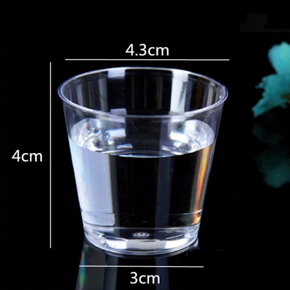 50 stuks transparante wegwerpp - Wine Beer Tasting recensie en prijs