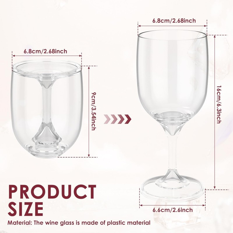 Opvouwbaar wijnglas Transparan - Wine & Beer Emporium recensie en prijs
