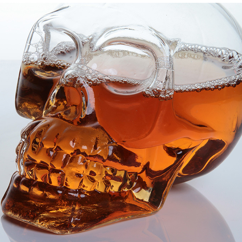 Creatieve Schedel Hoofd Karaf  - Whisky Beer And Wine recensie en prijs