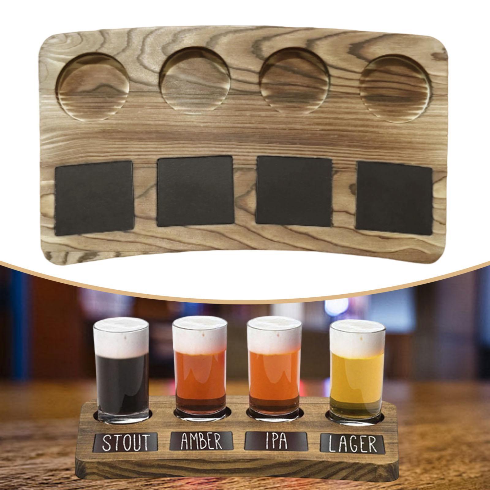 Flight Board Hout voor wijnpro - Wine Beer Tasting recensie en prijs