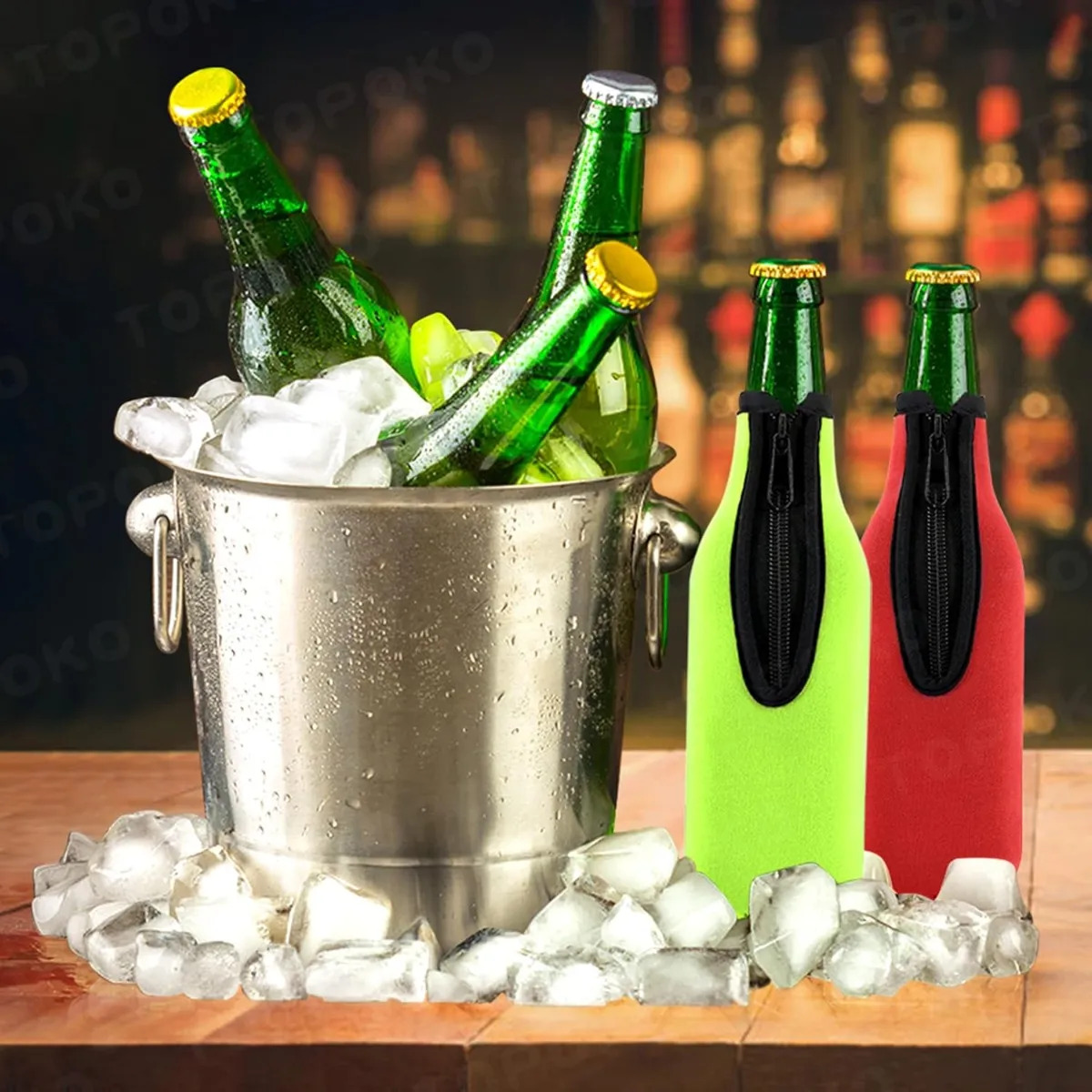 Bierflesisolatieriem, set van  - Wine Chiller Sleeve recensie en prijs