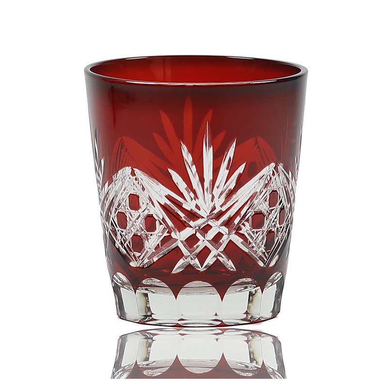 Red Edo Crystal Whisky Glas Ja - Whisky Beer And Wine recensie en prijs
