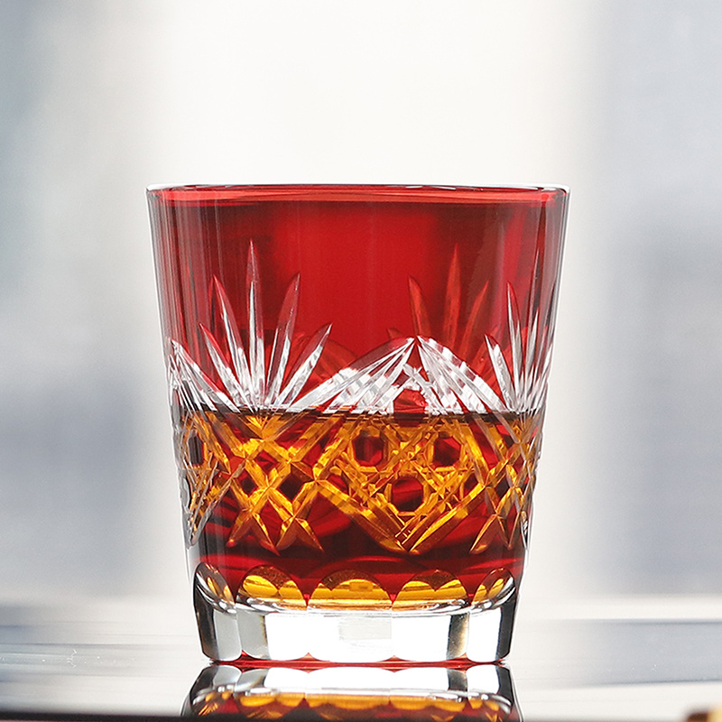 Red Edo Crystal Whisky Glas Ja - Whisky Beer And Wine recensie en prijs