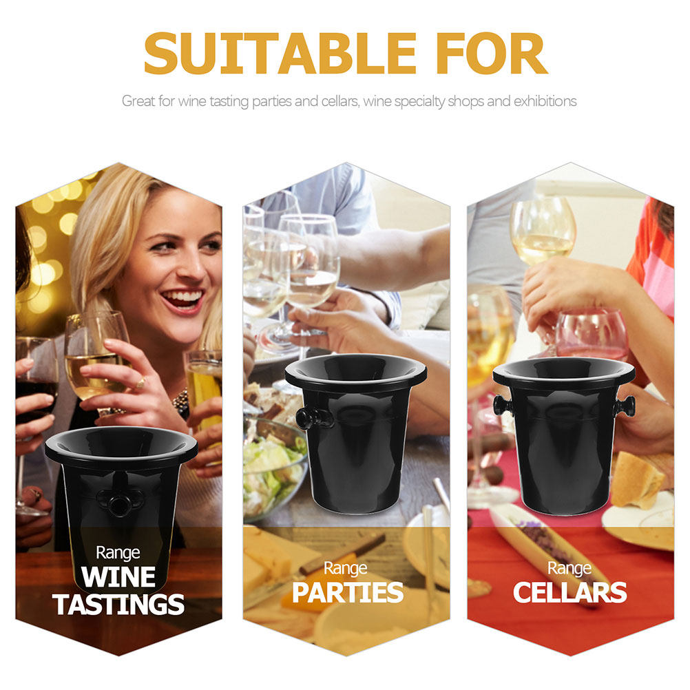 2 stuks wijnspittoon in wester - Wine Beer Tasting recensie en prijs