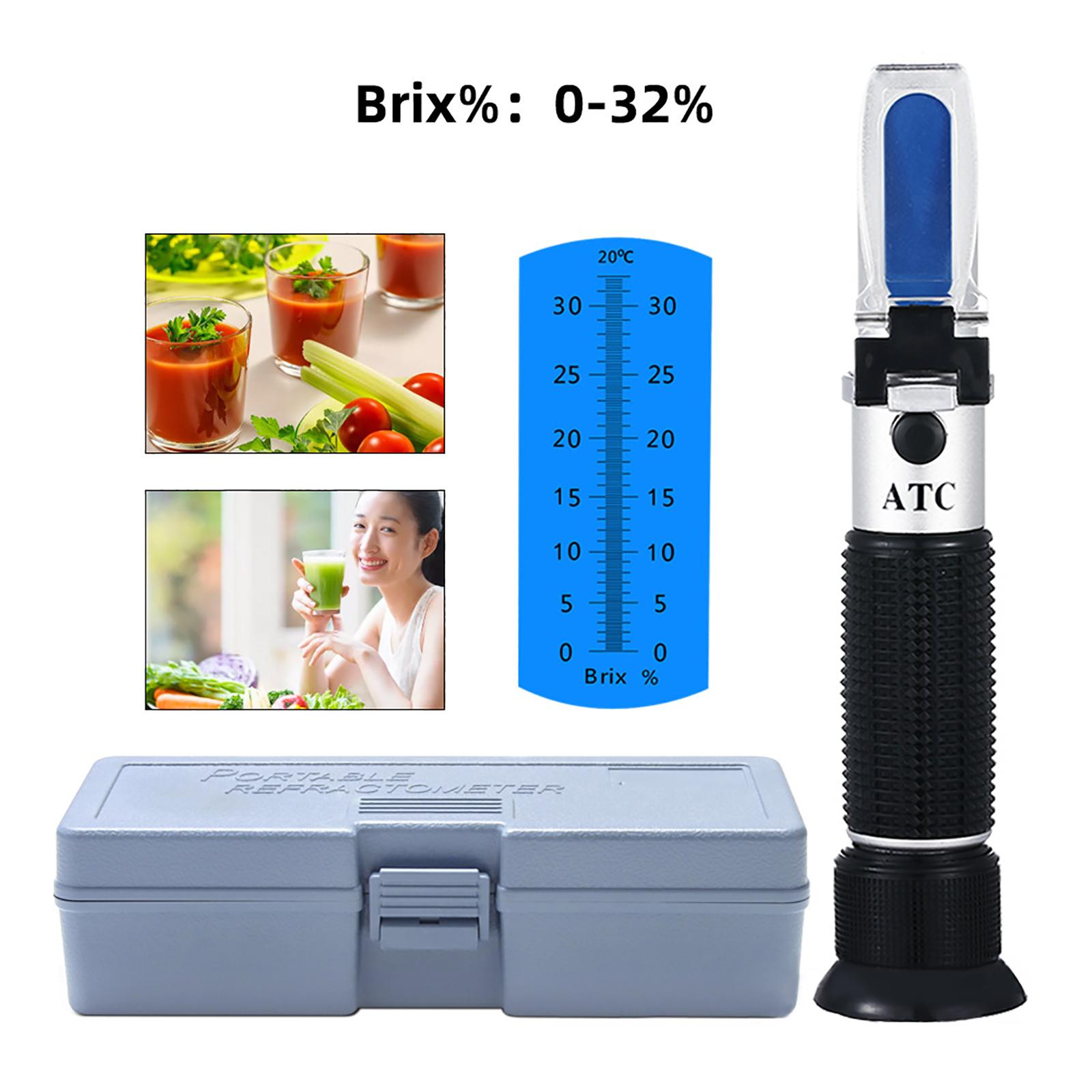 Brix-refractometer met ATC en  - Wine X Beer recensie en prijs
